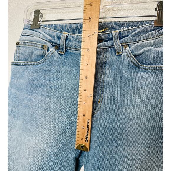 Saint Laurent Medium Light Blue Distressed Knee Slim Skinny Jeans 29 - Picture 11 of 12